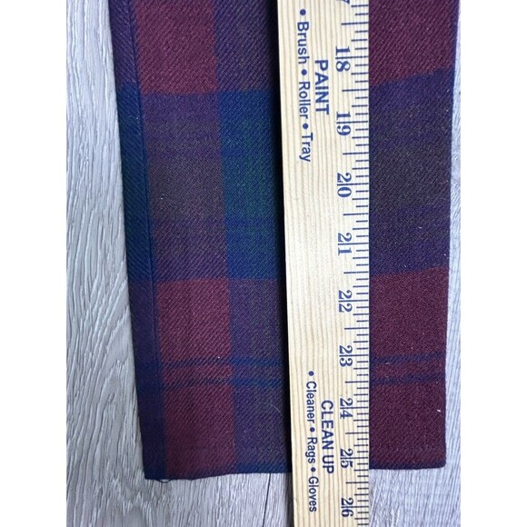 Vintage Kids Pants Acrylic & Wool Tartan Plaid Archie Brown Sz 5? - Picture 7 of 8